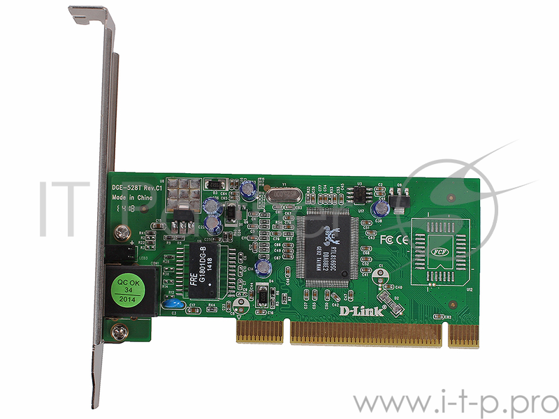 D-Link DGE-528T/20/C1B, Gigabit Ethernet PCI NIC / 20pcs in package 10/100/1000Mbps Gigabit Ethernet