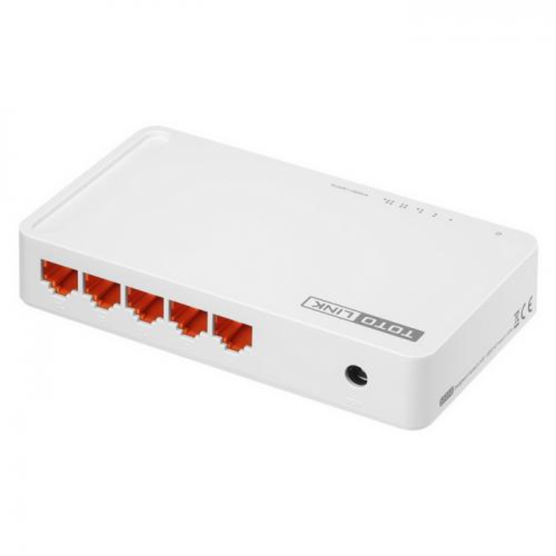 Коммутатор S505G TOTOLINK 5-Port Gigabit Desktop Switch 5*10/100/1000Mbps auto-negotiation RJ45 Port