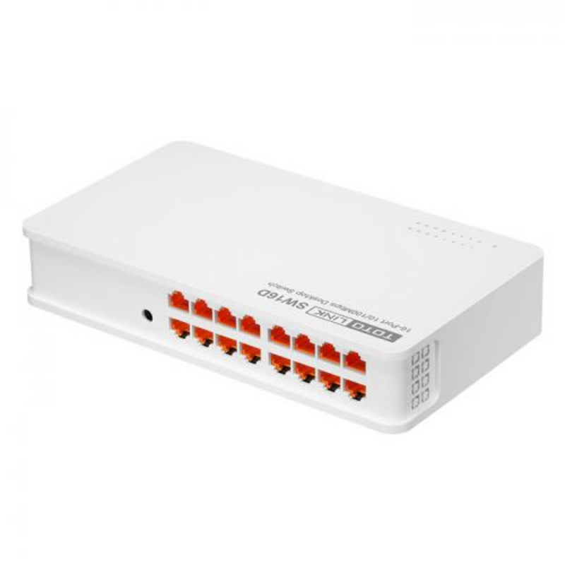 Коммутатор SW16D TOTOLINK 16-Port 10/100Mbps Desktop Switch