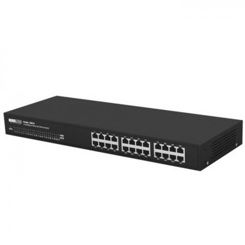 Коммутатор SW24 TOTOLINK 24-Port 10/100Mbps Unmanaged Switch 24*10/100Mbps auto-negotiation RJ45 Por