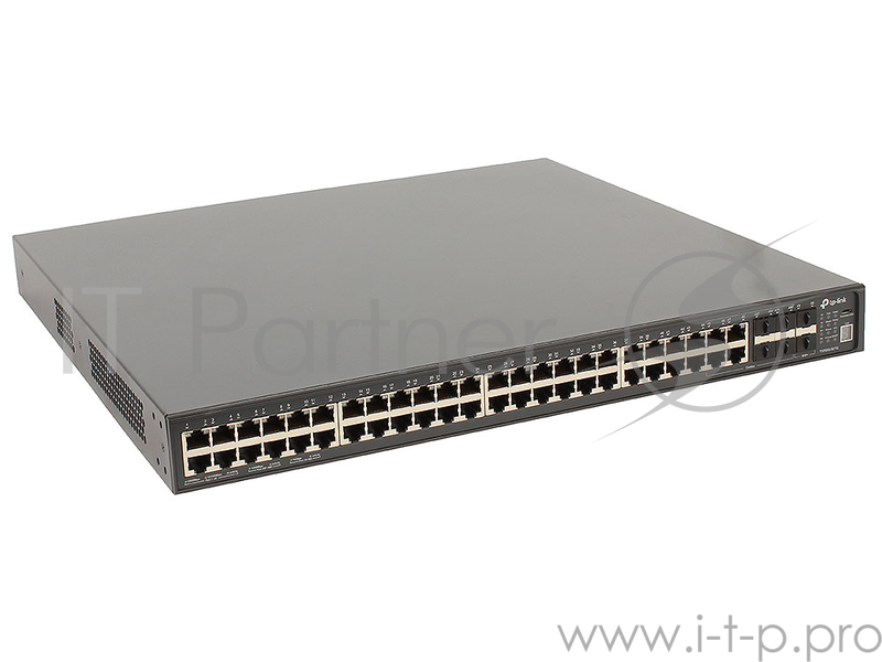 Коммутатор TP-LINK T3700G-52TQ JetStream 52-портовый гигабитный управляемый стекируемый коммутатор 3