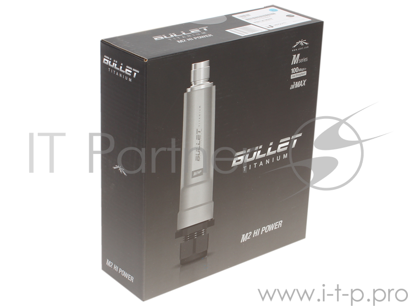 Маршрутизатор Ubiquiti BM2-TI Маршрутизатор RADIO 2.4GHZ W/POE ADAPTER