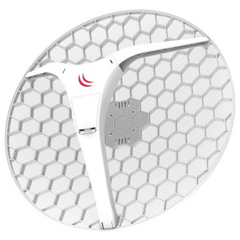 Маршрутизатор RBLHG-2nD-XL with 21dBi 2.4GHz antenna, Dual Chain 802.11bgn wireless, 650MHz CPU, 64M