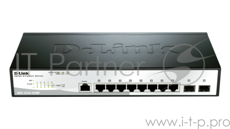 Коммутатор D-Link DGS-1210-10/ME DGS-1210-10/ME/B1A 8G управляемый