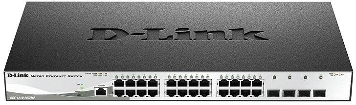 Коммутатор D-Link DGS-1210-28X/ME 24G 4SFP+ управляемый