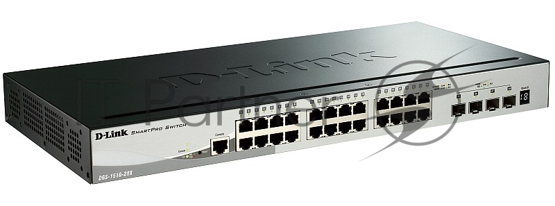 Коммутатор D-Link DGS-1510-28X 24G 4SFP+ настраиваемый