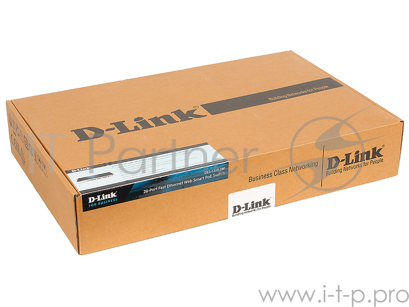 Коммутатор D-Link DES-1210-28P/C1A управляемый 19U 24x10/100BASE-TX 2x10/100/1000BASE-T 2x10/100/100