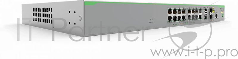 Коммутатор Allied Telesis AT-FS980M/18PS-50 16x10/100BASE-TX 2x10/100/1000BASE-T/Mini GBIC (SFP)