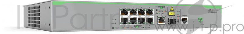 Коммутатор Allied Telesis AT-FS980M/9-50 8x10/100BASE-TX 1x10/100/1000BASE-T/Mini GBIC (SFP)