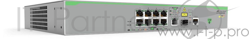 Коммутатор Allied Telesis AT-FS980M/9PS-50 8x10/100BASE-TX 1x10/100/1000BASE-T/Mini GBIC (SFP)