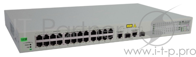 Коммутатор Allied Telesis AT-FS750/20-50 неуправляемый 11U 16x10/100BASE-TX 2x10/100/1000BASE-T 2x10