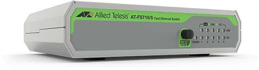 Коммутатор Allied Telesis AT-FS710/5-50 5x100Mb