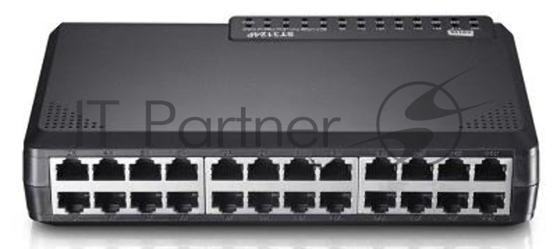 Коммутатор 24PORT 10/100M ST3124P NETIS Коммутатор 24-портовый 10/100 Мбит/с, 24 порта RJ45 10/100 М