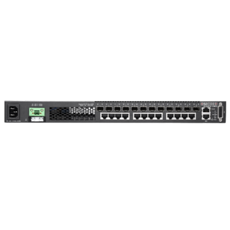 Коммутатор 12-Port 10/100/1000Base-T Combination(RJ-45/SFP) port L2+ Gigabit Ethernet Switch Edge-co