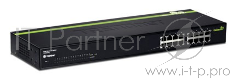 Коммутатор 16-Port 10/100Mbps GREENnet Switch TE100-S16g