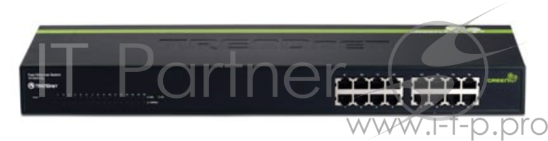 Коммутатор 16-Port 10/100Mbps GREENnet Switch TE100-S16g