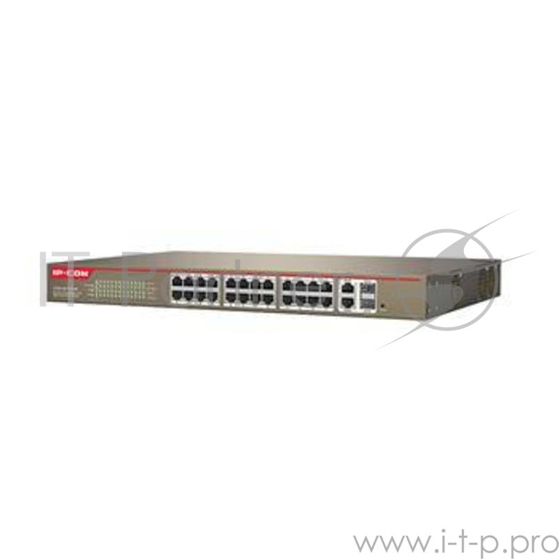 IP-COM S3300-26 24-Port 100M+2-Port Gigabit TP/SFP Combo Web Smart PoE Switch