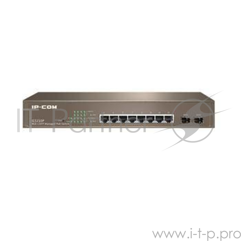 IP-COM G3210P 8-Port Gigabit+2*SFP Managed PoE Switch