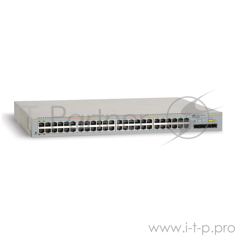 Allied Telesis 48 port 10/100/1000TX WebSmart switch with 4 SFP bays