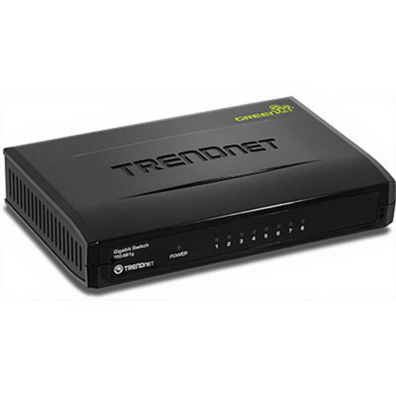 8-port Gigabit GREENnet Switch TEG-S81g