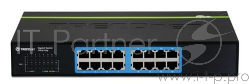 16-Port Gigabit GREENnet Desktop Switch TEG-S16Dg