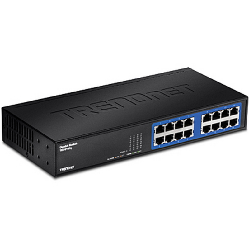 16-Port Gigabit GREENnet Desktop Switch TEG-S16Dg