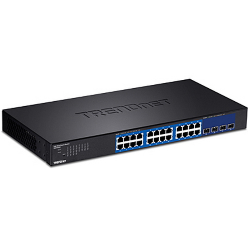 24-Port Gigabit Web Smart with 4 x 10G SFP+ slots TEG-30284