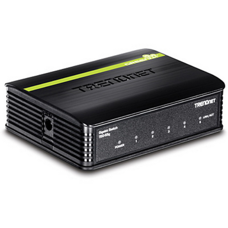 5-Port Gigabit GREENnet Switch TEG-S5g