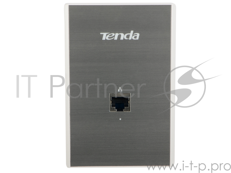Точка доступа Tenda W6-US Точка доступа встраиваемая в стену 802.11bgn 300Mbps 2.4 ГГц 1xLAN серебри
