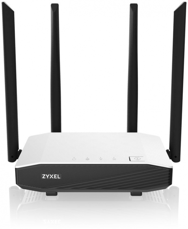 Маршрутизатор беспроводной Zyxel NBG6615-EU0101F AC1200 10/100/1000BASE-TX белый