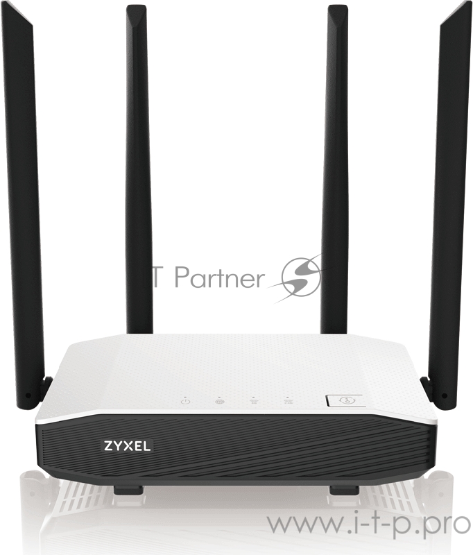 Маршрутизатор беспроводной Zyxel NBG6615-EU0101F AC1200 10/100/1000BASE-TX белый