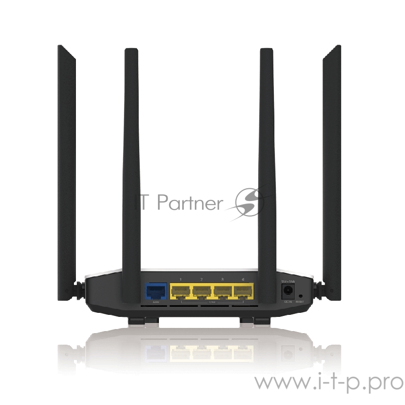 Маршрутизатор беспроводной Zyxel NBG6615-EU0101F AC1200 10/100/1000BASE-TX белый