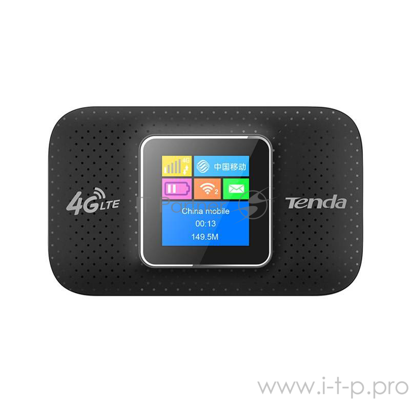 Маршрутизатор Tenda 4G185 4G FDD LTE 150Мбит/с портативный роутер, оснащен 2100mAh перезаряжаемой ба