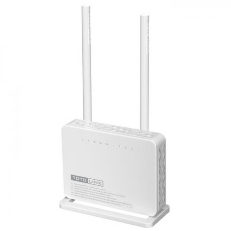 Маршрутизатор ND300 TOTOLINK 300Mbps Wireless N ADSL+2 Modem Router 4*RJ45 FE LAN Port + 1*RJ11 FE W