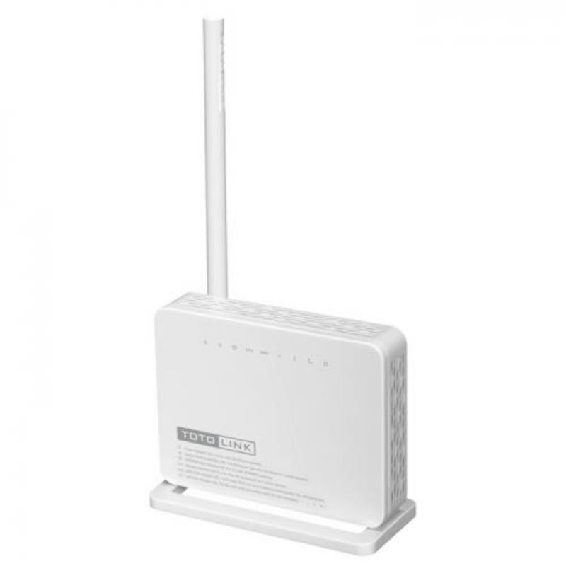Маршрутизатор ND150 TOTOLINK 150Mbps Wireless N ADSL+2 Modem Router 4*RJ45 FE LAN Port + 1*RJ11 FE W