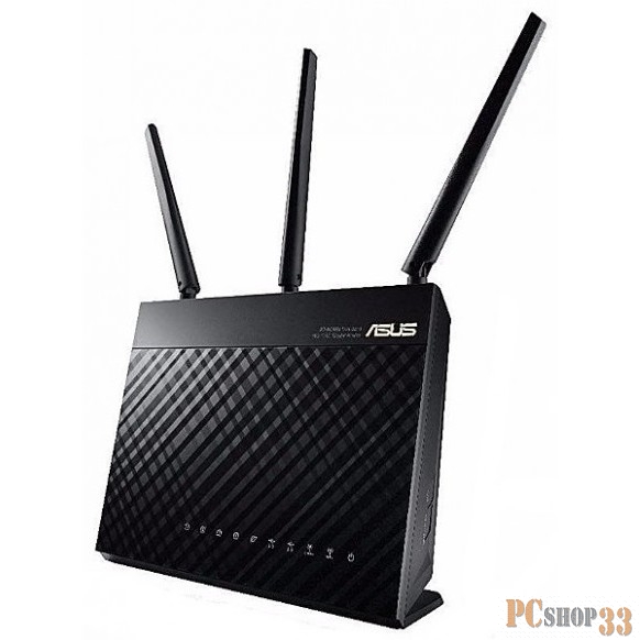 Маршрутизатор ASUS 4G-AC68U Двухдиапазонный маршрутизатор AC1900, Gigabit LANx4, USB 2.0 x 1, USB 3