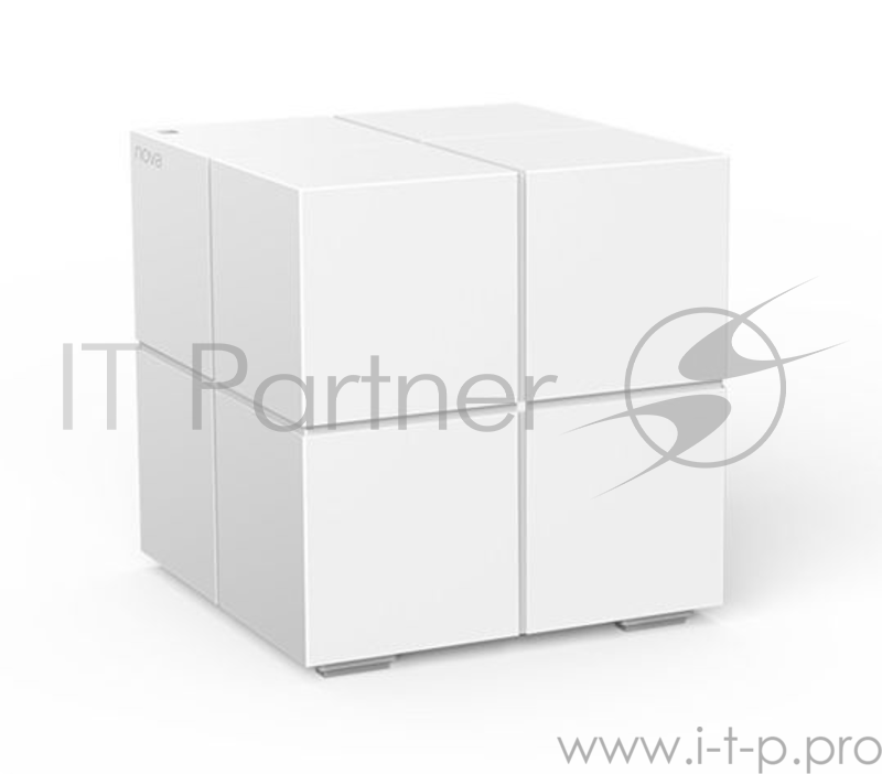 Tenda nova MW6 (1 роутер) АС1200 Двухдиапазонная Wi-Fi Mesh система, 2 порта gigabit ethernet RJ45