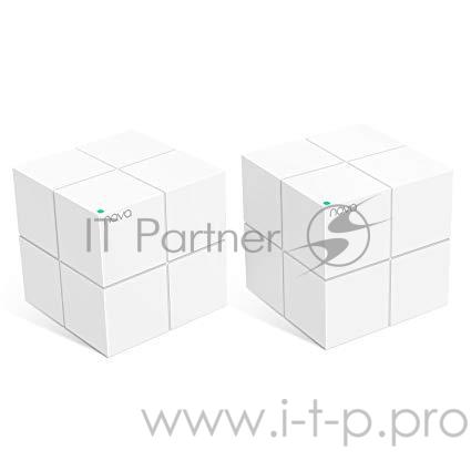 Tenda nova MW6 (2 роутера) АС1200 Двухдиапазонная Wi-Fi Mesh система, 2 порта gigabit ethernet RJ45