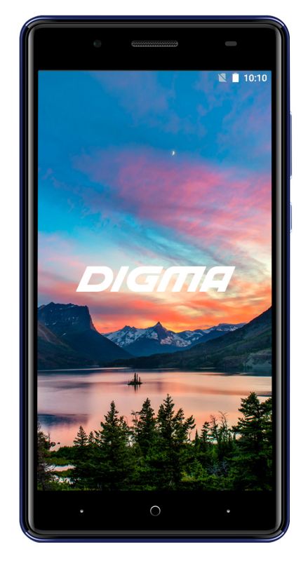 Смартфон Digma HIT Q500 3G 8Gb золотистый моноблок 3G 2Sim 5 480x854 Android 7.0 5Mpix WiFi BT GPS