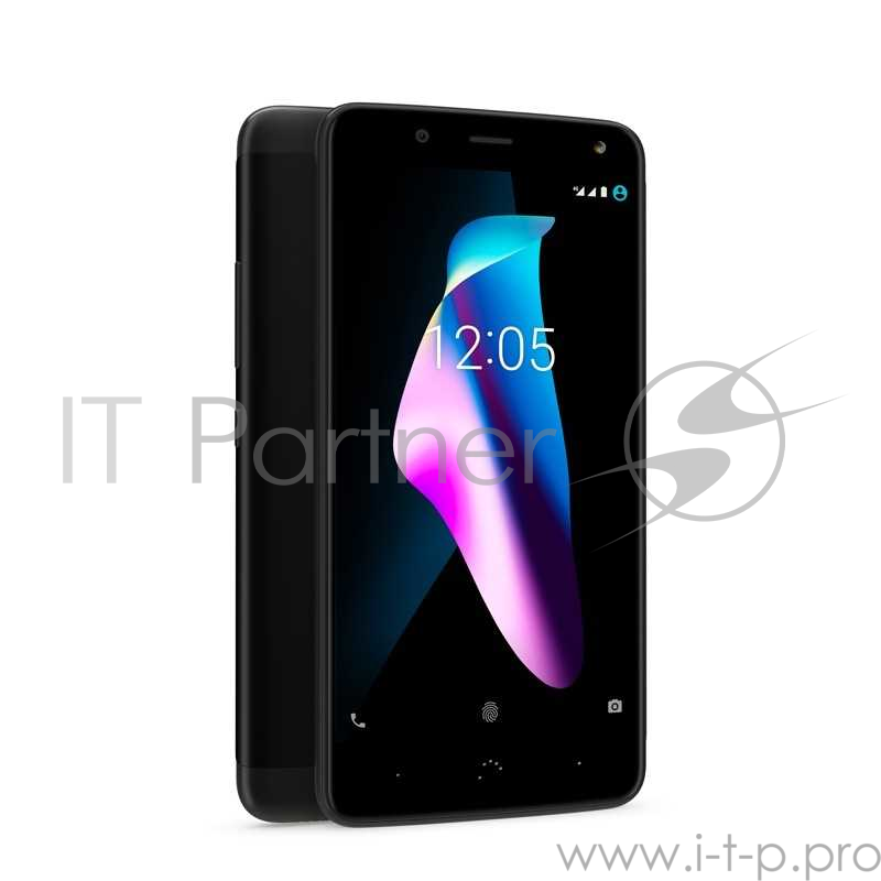 Смартфон BQ Aquaris V 16Gb 2Gb черный моноблок 3G 4G 2Sim 5.2 720x1280 Android 7.1.2 12Mpix 802.11a