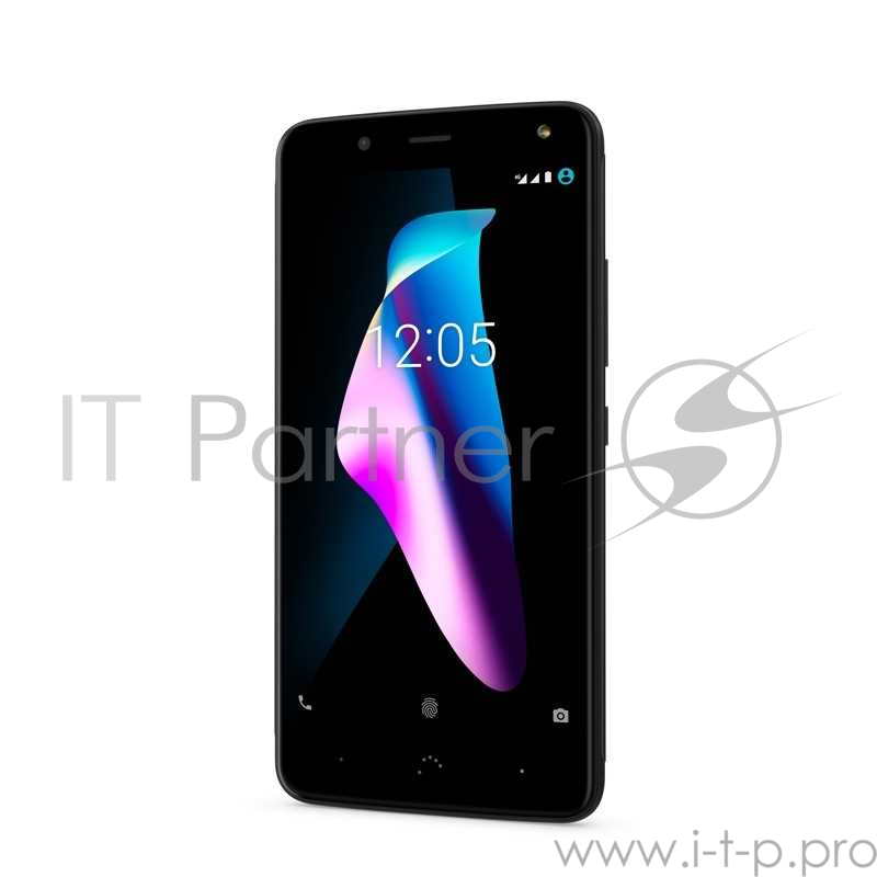 Смартфон BQ Aquaris V 16Gb 2Gb черный моноблок 3G 4G 2Sim 5.2 720x1280 Android 7.1.2 12Mpix 802.11a