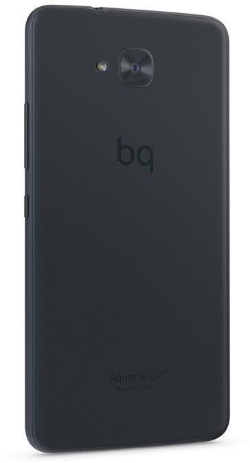Смартфон BQ U2 Aquaris 16Gb 2Gb черный моноблок 3G 4G 2Sim 5.2 720x1280 Android 7.1.2 13Mpix 802.11