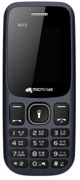 Мобильный телефон Micromax X512 32Mb синий моноблок 2Sim 1.77 128x160 0.08Mpix BT GSM900/1800 MP3 F