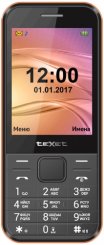 Мобильный телефон teXet TM-302 черный