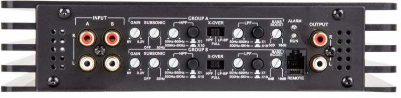 Усилитель автомобильный Kicx QS 4.95M четырехканальный