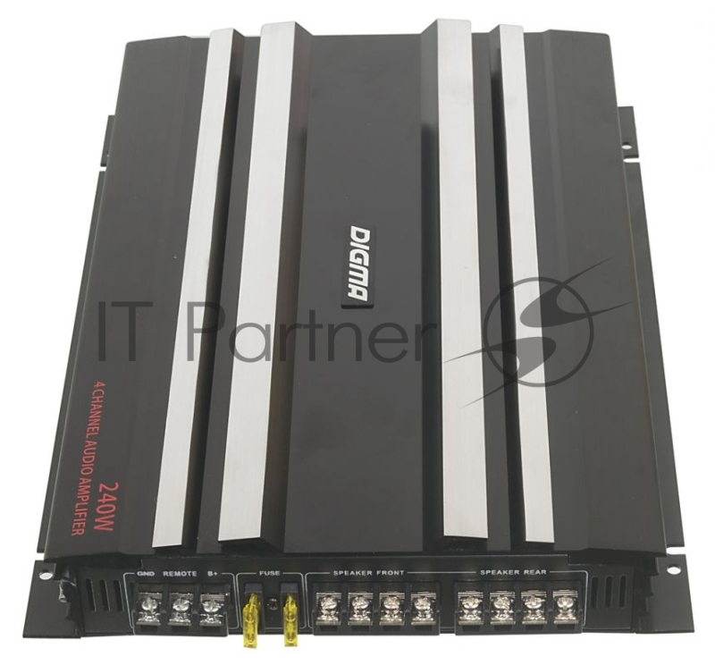 Усилитель автомобильный Digma DCP-400 четырехканальный