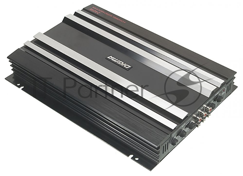 Усилитель автомобильный Digma DCP-400 четырехканальный