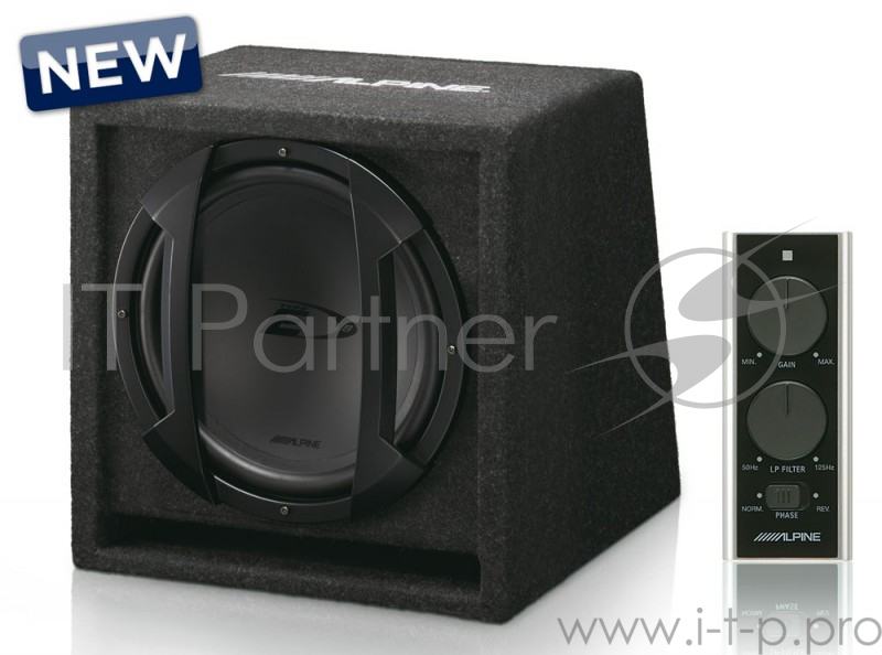 Сабвуфер автомобильный Alpine SWE-815 150Вт активный (20см/8)