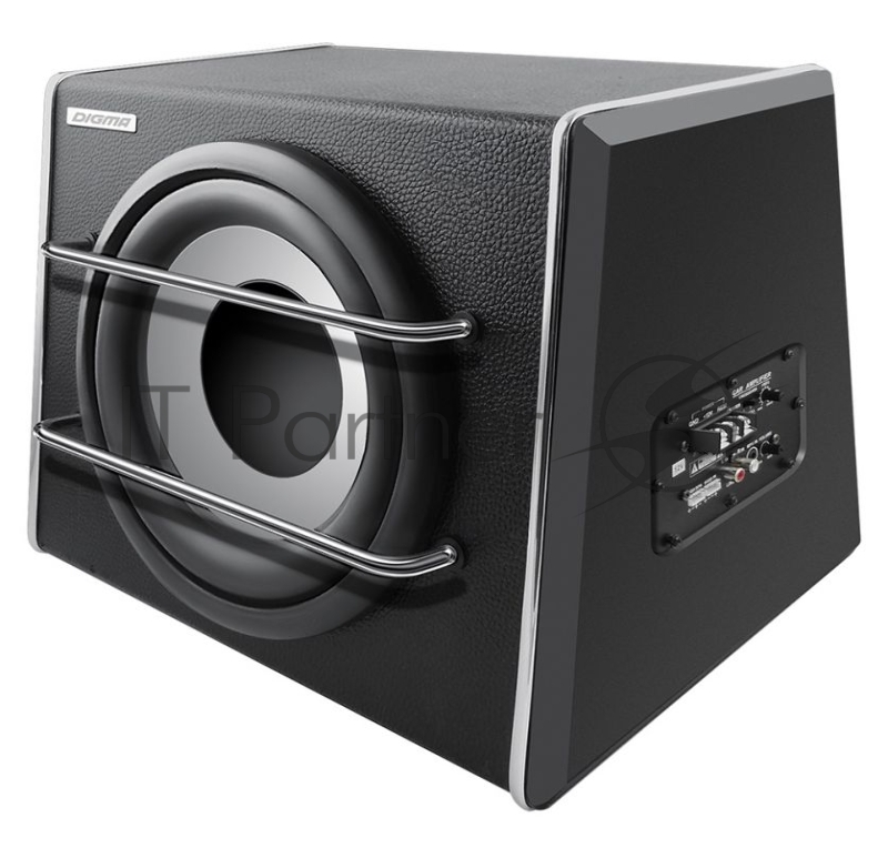 Сабвуфер автомобильный Digma DCS-120 300Вт активный (30см/12)