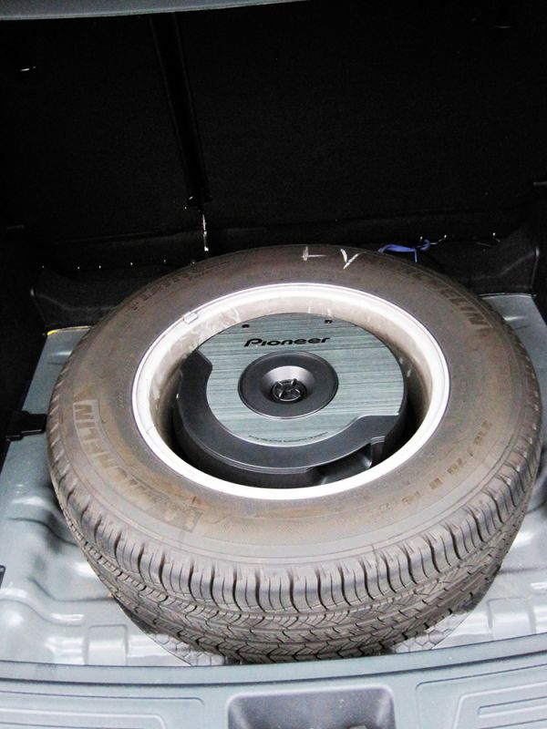 Сабвуфер автомобильный Pioneer TS-WX610A активный (10см/4)